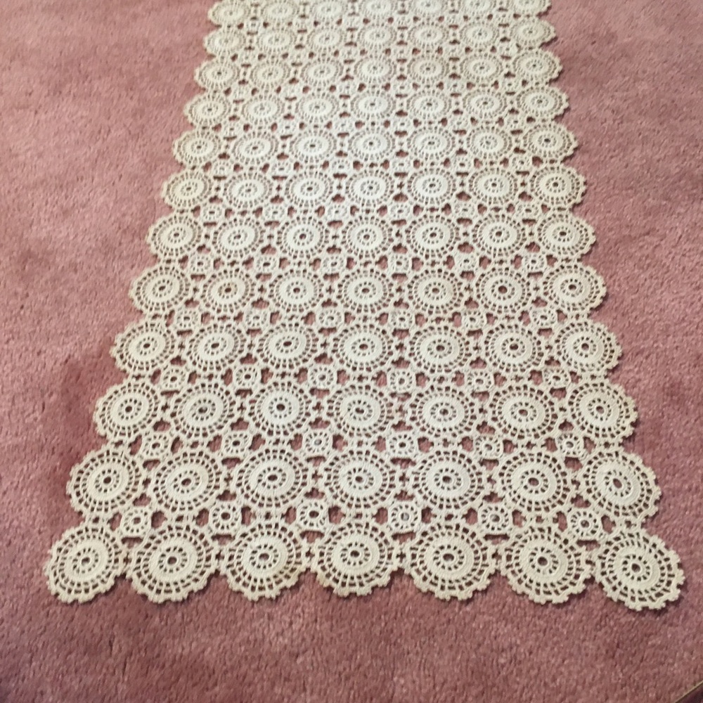 (1) Hand made by Crochet hook